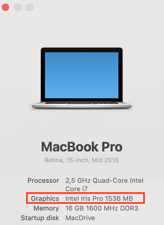 Apple Logo > About This Mac