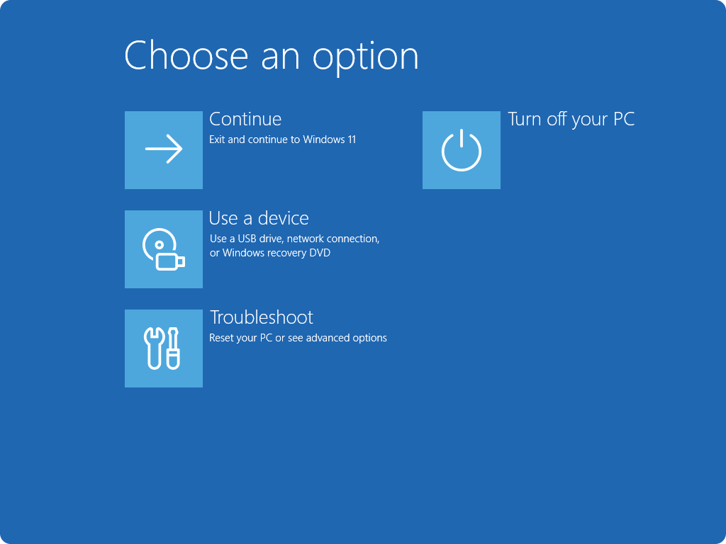 Under Troubleshooting, select Reset this PC