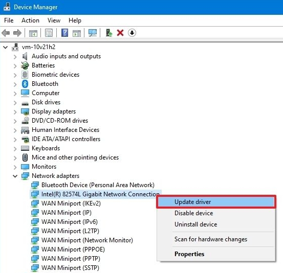 choose Search automatically for driver
