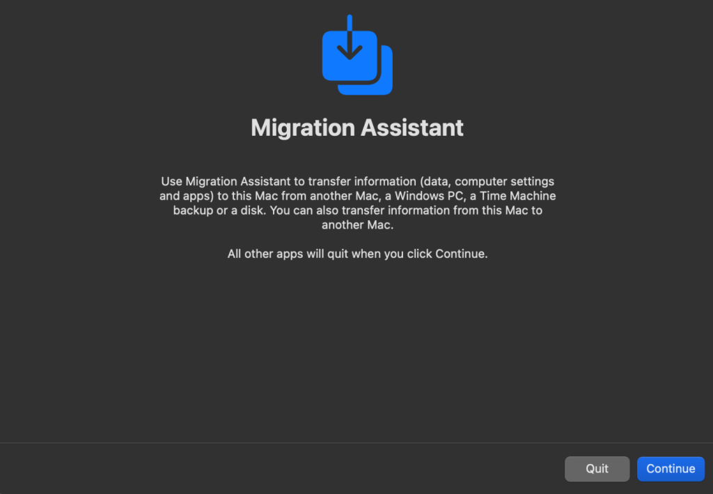 Migration Assistant
