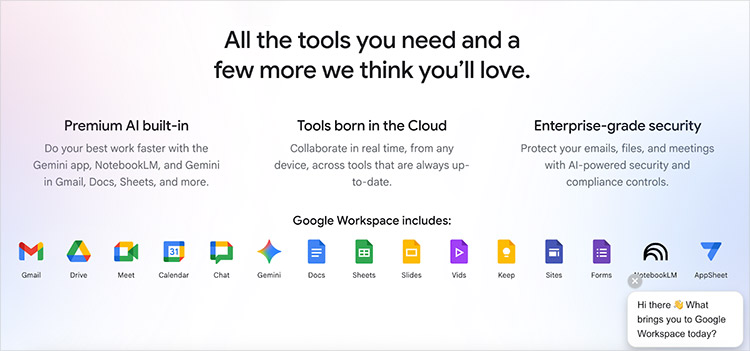 Popular Google Drive collaboration tools 