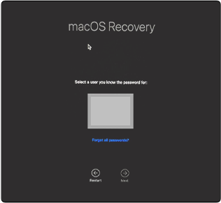 macOS recovery