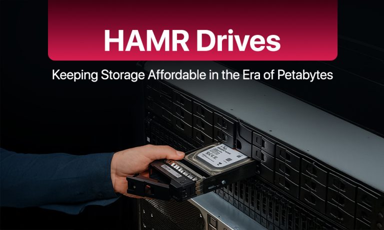 HAMR Drives: Keeping Storage Affordable in the Era of Petabytes