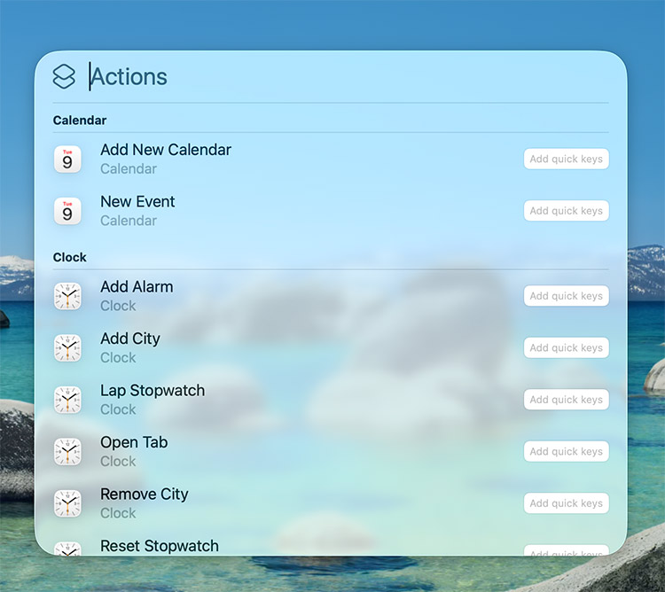 Spotlight Search > Set Alarm
