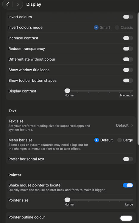 Select your preferred filter from the Color Filters