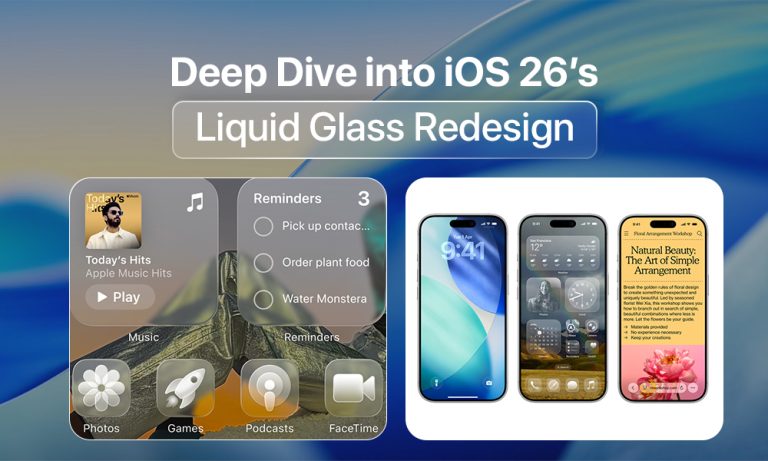 Deep Dive into iOS 26’s “Liquid Glass” Design Deep Dive into iOS 26’s “Liquid Glass” Design