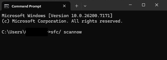Start > Command Prompt > sfc/ scannow