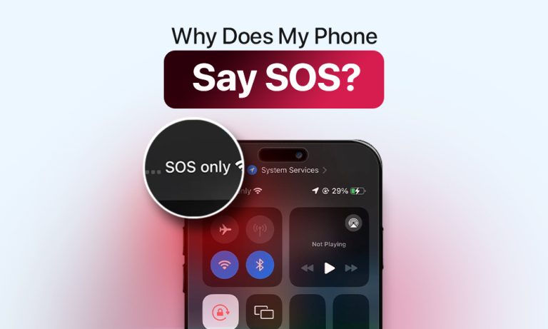 Why Does My Phone Say SOS?