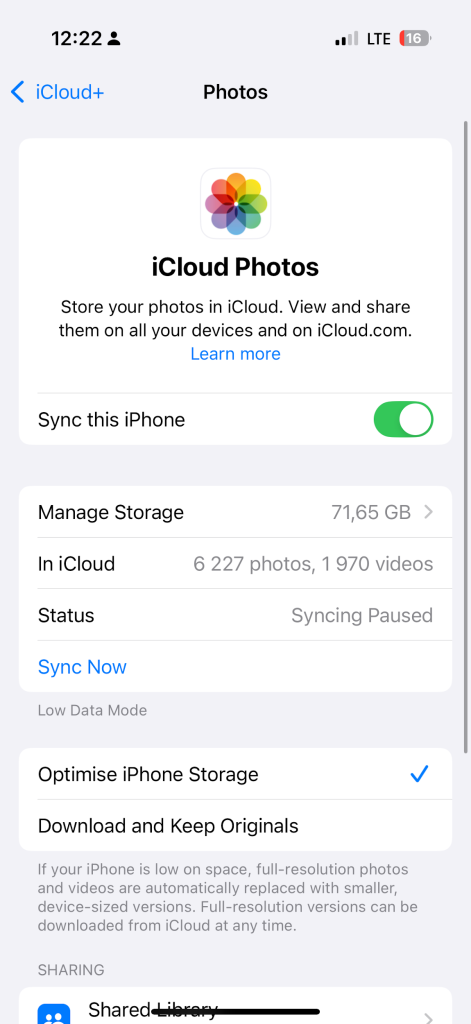 Check if Sync is enabled