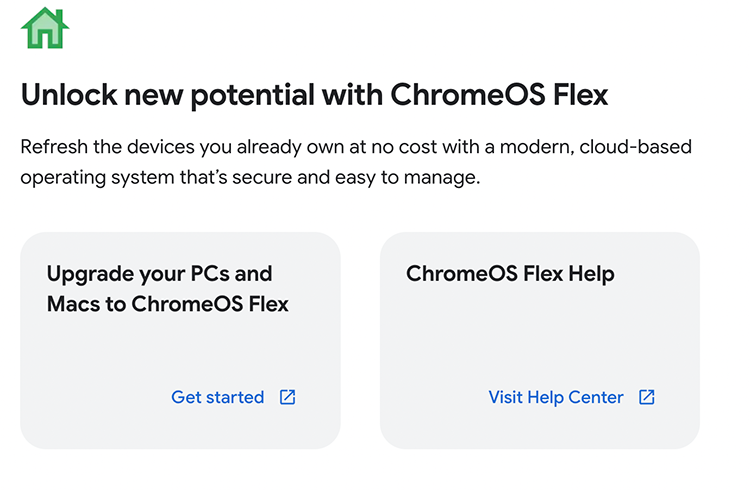 Install ChromeOS Flex
