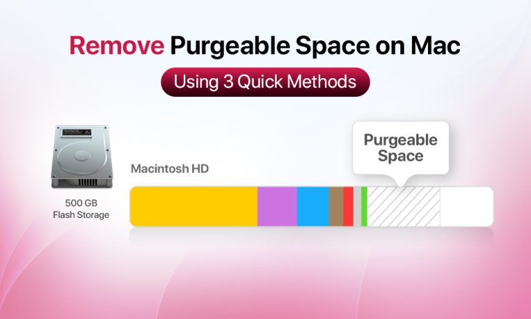 How to Remove Purgeable Space on Mac Using 3 Quick Methods How to Remove Purgeable Space on Mac