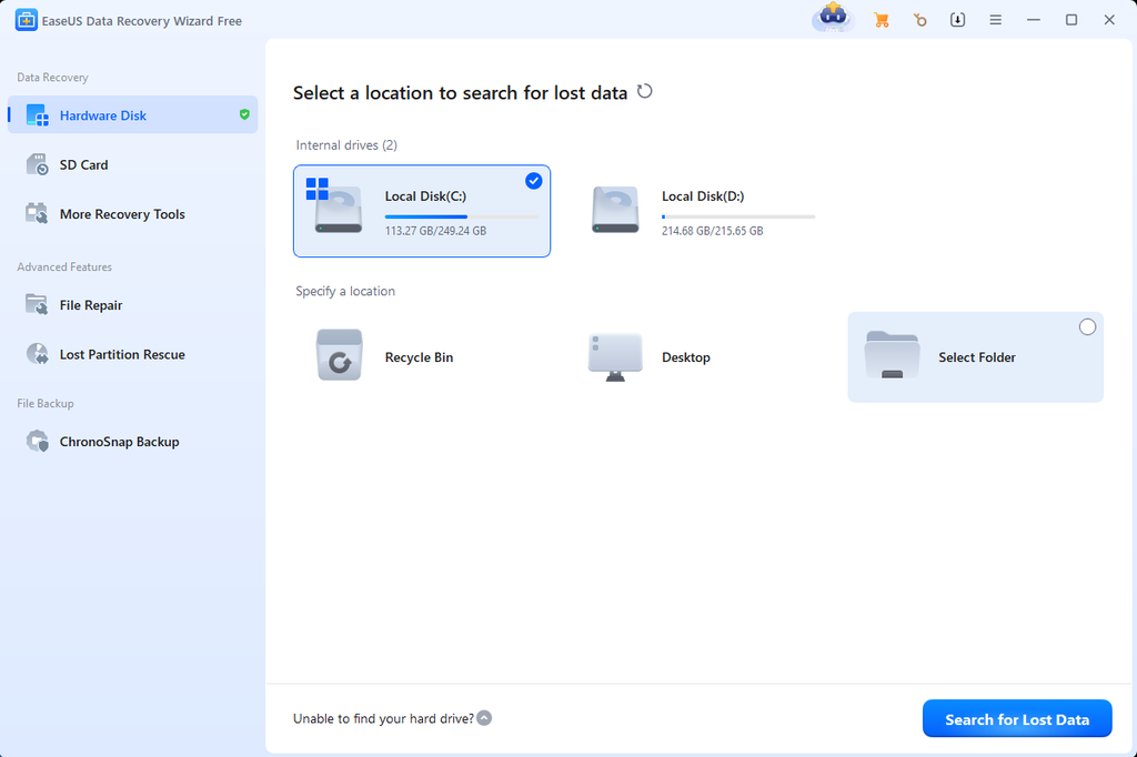 EaseUS Data Recovery